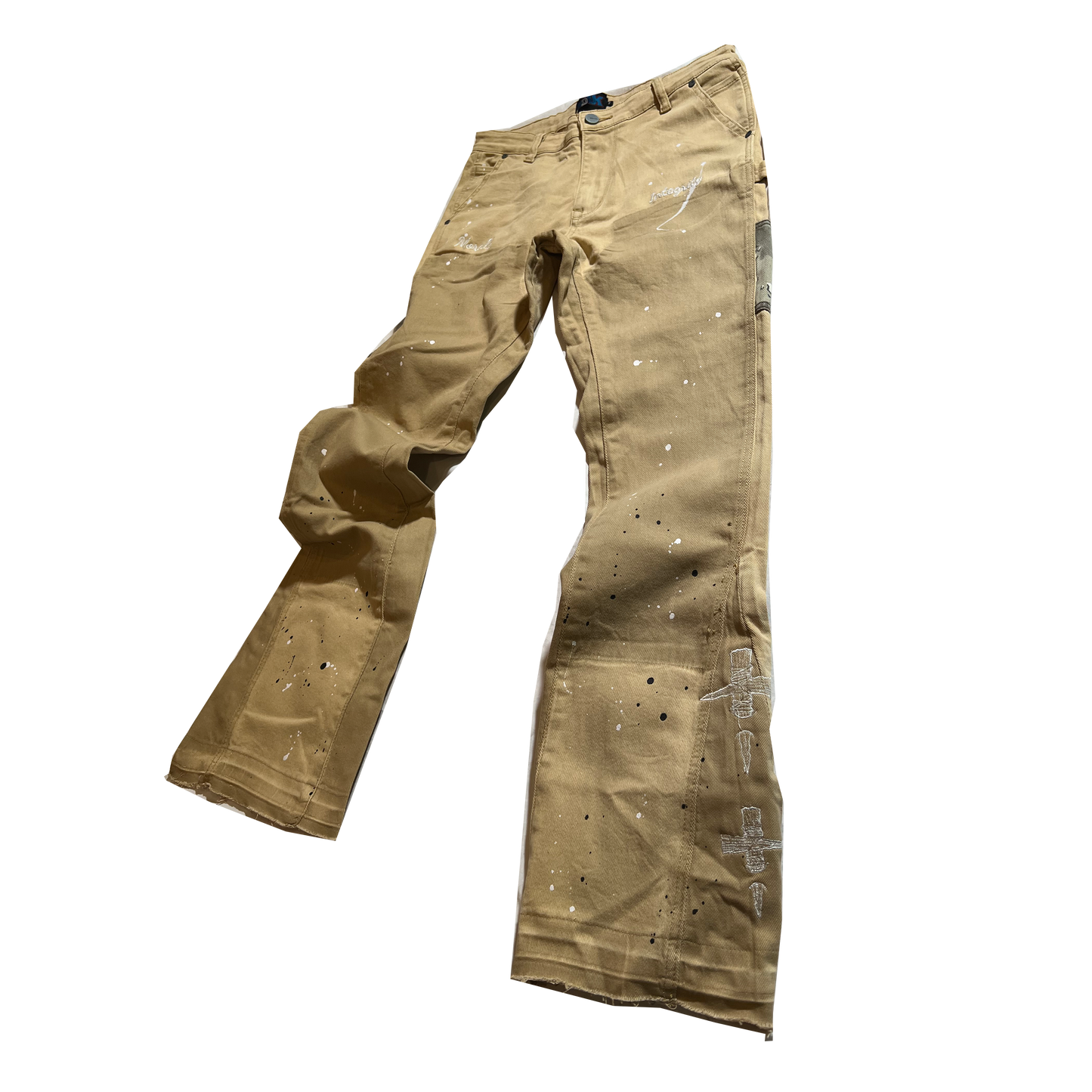 Morals & Integrity Painter jeans Tan